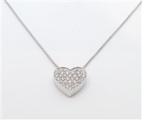 Malo - Via Porto , 2 - Pendente Salvini Donna I Cuori Texture in Oro Diamante 0.24 Ct 20012901 - 20012901